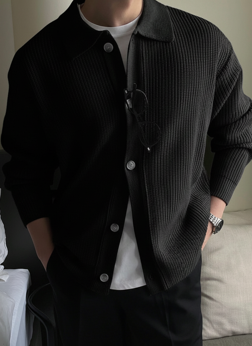 "Kurtka" z kołnierzykiem męska - Heritage