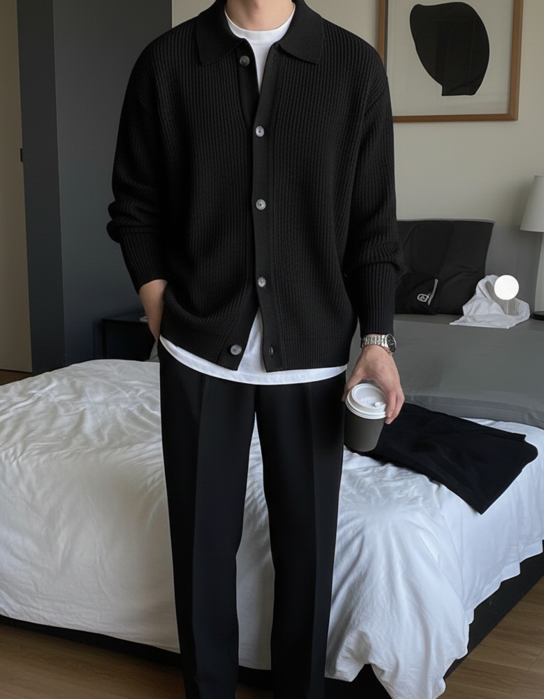 "Kurtka" z kołnierzykiem męska - Heritage